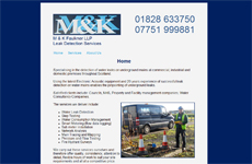 Snapshot of M&K Faulkner's Website (59K)